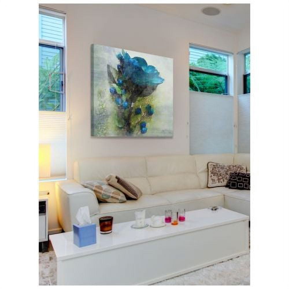 Marmont Hill 'Blue Melody' by Irena Orlov Painting Print on Wrapped Canvas