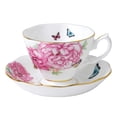 thumbnail image 1 of Royal Albert Miranda Kerr Amitié Tasse à Thé & Soucoupe Ensemble 2 Pcs Multi, 1 of 4