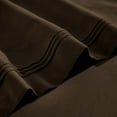thumbnail image 4 of Superior Egyptian Cotton Deep Pocket 650 TC Sheet Set, Queen, Chocolate, 4 of 9