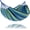 Blue & Green, variant on PETGLE Hammocks Outdoor Camping Double Hammock, Portable Camping Hammock, Light Gray & Dark Gray