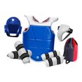 thumbnail image 1 of Equipo de Entrenamiento de Taekwondo, Equipo de Entrenamiento de Karate, Protectores Acolchados para Cabeza Y Pecho, Conjunto Completo de Protección P SG, 1 of 8