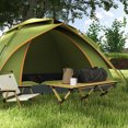 thumbnail image 2 of Outsunny Table de Camping Pliante, Table de Pique-Nique en Aluminium de 4 Pieds avec Dessus Enroulable, 2 of 10
