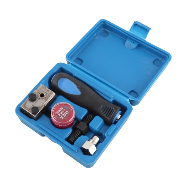 Herramienta De Abocardado Doble, Herramienta De Abocardado De Línea De Freno De Doble Cabezal Portátil De 3/16 Pulgadas De Eficiencia Mejorada De Alta Resistencia Para Camión