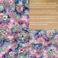 thumbnail image 2 of SunWMart Vintage Floral Scrapbook Paper Pad, Flower Patterned Cardstock Paper Pads, 6x6 Inch 24 Sheets Single-Sided Junk Journal Scrapbooking Paper for Card Making Cottagecore Picture Art Collage, 2 of 6