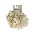thumbnail image 2 of No Boundaries Women's Ruffle Hair Ties 2-Pack, Ivory, 2 of 4