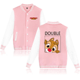 thumbnail image 3 of Chaqueta bomber de Chip n Dale para mujer y hombre, chaqueta de béisbol de otoño, abrigo de dibujos animados para niños, ropa de calle, chaqueta bomber de estilo Harajuku para la universidad, 3 of 5