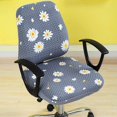 thumbnail image 4 of Stretch Spandex Slipcover Office Computer Chair Cover Chair Seat Daisy, 4 of 5