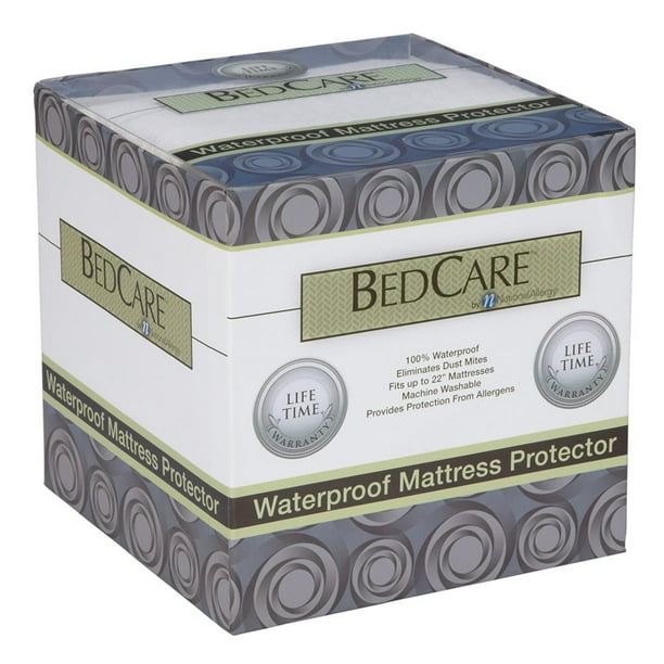 National Allergy Hypoallergenic Waterproof Mattress Protector Walmart Com Walmart Com