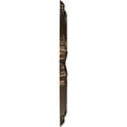 thumbnail image 3 of Ekena Millwork 13"OD x 3 1/2"ID x 3/4"P Attica Thermoformed PVC Ceiling Medallion (Fits Canopies up to 5"), Metallic Antique Brass, 3 of 10