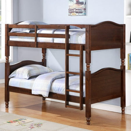 Kylie Twin-Over-Twin Bunk Bed, Espresso