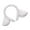 Soft Baa Baa Lamb He, variant on Soft Girl Lamb Headbands Shape Plush Ears Hair Hoop for Washing Face Furry Hairbands Cartoon Costume