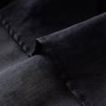 thumbnail image 3 of Cagogo Women Plus Size Two Piece Set Round Neck 3/4 Sleeve Blouse Wide Leg Pants Casual Solid Boho Loose Matching Outfits Summer Business Cruise Travel Clothes, Black L, 3 of 8