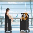 thumbnail image 2 of TABU 20" Ride on Luggage with Seat for Kids, Kids Luggage with Wheels & TSA Lock for Travel,Black, 2 of 7