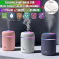 thumbnail image 4 of New Upgrade Large Capacity 300ml Humidifier With Colorful Light Usb, 4 of 5