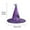 Purple, variant on Hwkond Halloween Witch Hats, Halloween Hat Children Adult Party Dance Up Witch Hat,Green