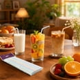 thumbnail image 5 of 100pcs Premium Food Grade Plastic Drinking Straws, Disposable Straight Straw for Beverage, Juice, Soda, Cocktail, Home Kitchen, Party & Restaurant Daily Use, 5 of 5