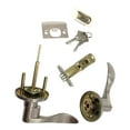 thumbnail image 5 of RI-KEY SECURITY Lever Door Lock Entry Keyed Cylinder Wave Handle 3 Keys Stainless Steel Finish SC RH, 5 of 9
