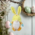 thumbnail image 6 of Byujiro Easter Bunny Gnome Dwarf Doll Desktop Hanging Decoration Spring Holiday Shelf Elf for Mantel Display, Easter Basket Stuffers & Party Decorations, 6 of 6