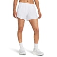 thumbnail image 1 of Pantalones cortos Under Armour para mujer Fly by White/White/Reflective, 1 of 5