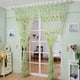 thumbnail image 5 of Daboolka Cortina transparente para ventana con bolsillo para barra, cortina para dormitorio, balcón, tratamiento de ventana (verde), 5 of 8