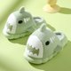 thumbnail image 3 of Pantuflas de algodón de tiburón de suela gruesa de invierno para mujer, pantuflas de algodón para padres e hijos, pantuflas de algodón cálidas de felpa antideslizantes para interiores para el hogar, 3 of 5