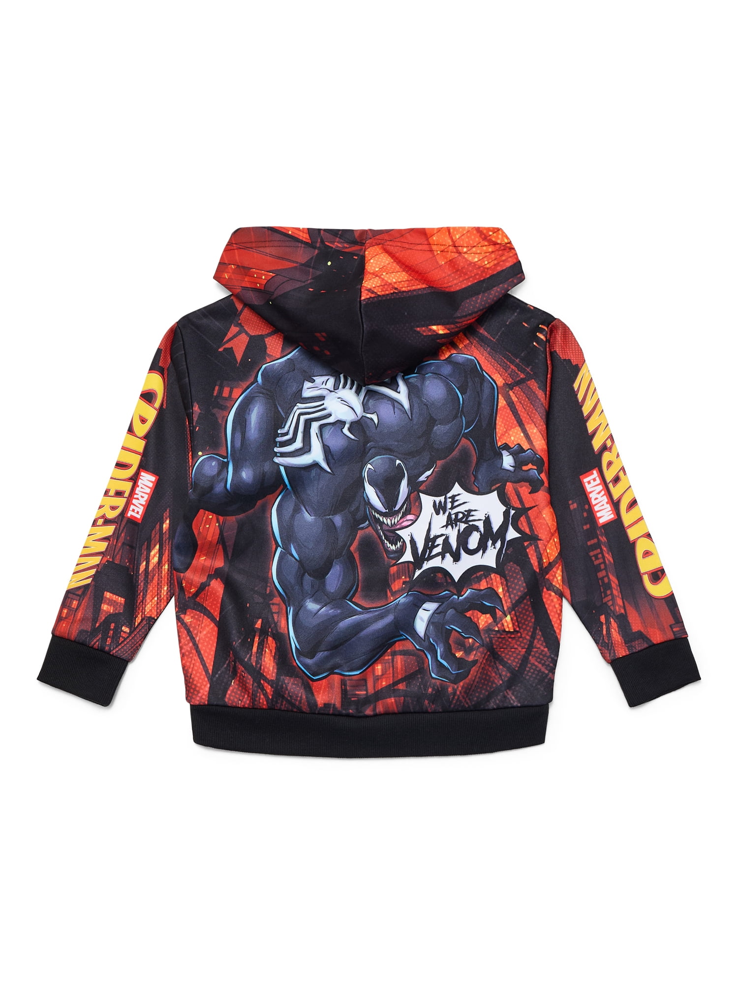 Spider-Man Boys Sublimated Graphic Hoodie, Sizes 4-18