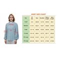 thumbnail image 2 of GRACEART Clergy Dress Shirt for Women Priest Shirts Long Sleeve Ministers Blouse With Flutter Sleeve, 2 of 8