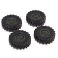 thumbnail image 1 of 2x Neumático de Goma de 4 Paquetes con Ruedas de Camiones de Control Remoto WPL 1:16 Zulema Piezas de coches RC, 1 of 8