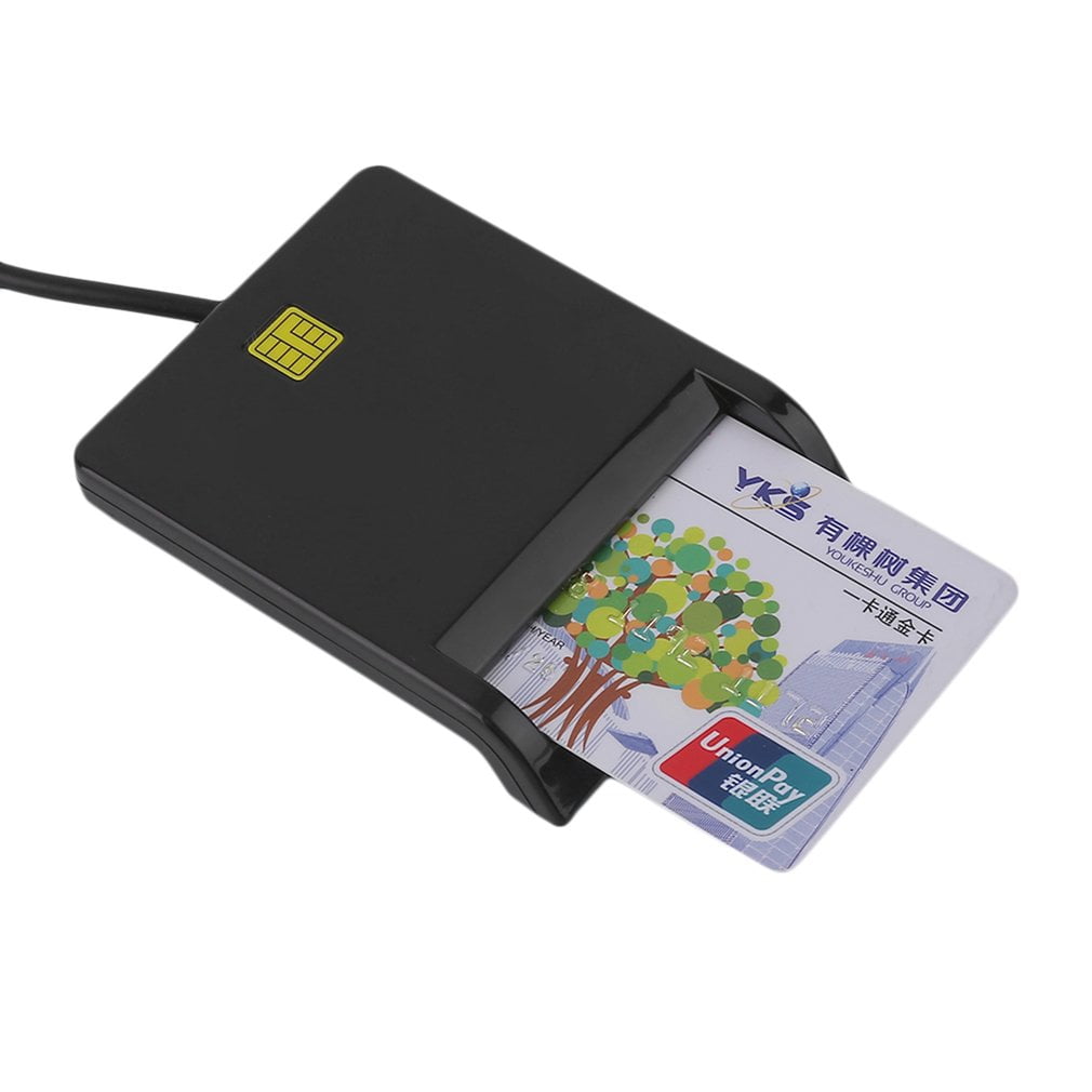 USB 2.0 Smart Chip Card Reader Flash Multi Memory Card Reader IC / ID