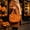Orange, variant on Halloween Pumpkin Tote Bag, Cute Fuzzy Orange Cloth Handbag, Soft Reusable Shoulder Bag for Shopping, Parties, Fall Festival and Daily Use