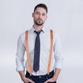 thumbnail image 4 of LINLIN LED Suspenders,Back Suspenders LED Light Suspenders Neon Stripe Light Up LED Suspenders Y Shape Suspenders Battery, 4 of 5
