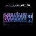 thumbnail image 2 of Turtle Beach Vulcan TKL Tenkeyless Linear Mechanical TITAN Switch PC Gaming Keyboard with Per-key AIMO RGB Lighting, Anodized Aluminum Top Plate and Detachable USB-C Cable - Black, 2 of 16