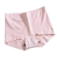 thumbnail image 2 of rygai Women Panties Graphene Crotch Stretchy High Waist Tummy Tightening Anti Exposure Briefs for Daily Wear,Pink 3XL, 2 of 8