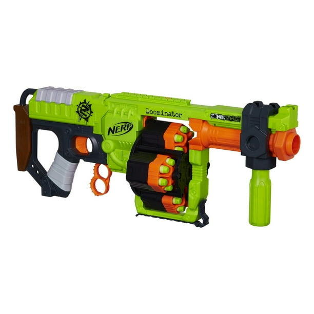 未開封 新品 ナーフ Walmart.ca - Blaster Doominator Strike Zombie Nerf DOOMINATOR ゾンビストライクブラスター トイガン