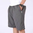 thumbnail image 7 of DPTALR Men's Summer Casual Sports Cargo Shorts, Loose Straight Fit Mid-Length with Multiple Pockets,Dark Gray,Big and Tall Men XXXXL, 7 of 7