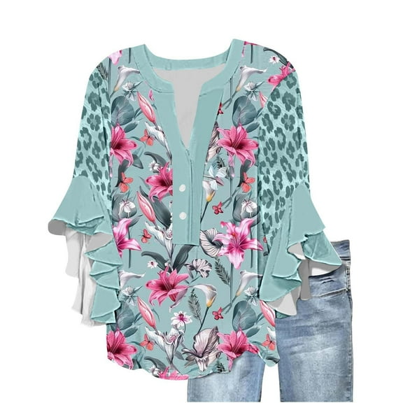 Womens Tops, Women Summer Tops With Sleeves Dressy Blouses for Women Work Professional Womens T Shirts Loose Fit Cotton Workout Tops for Women Short Sleeve Women Clothing Tops