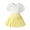 Yellow, variant on Coerni Toddler Baby Girl Skirts Outfit Spring Summer Kids Clothes Sleeveless Knit Vest Top Pleated A Line Skirt Set