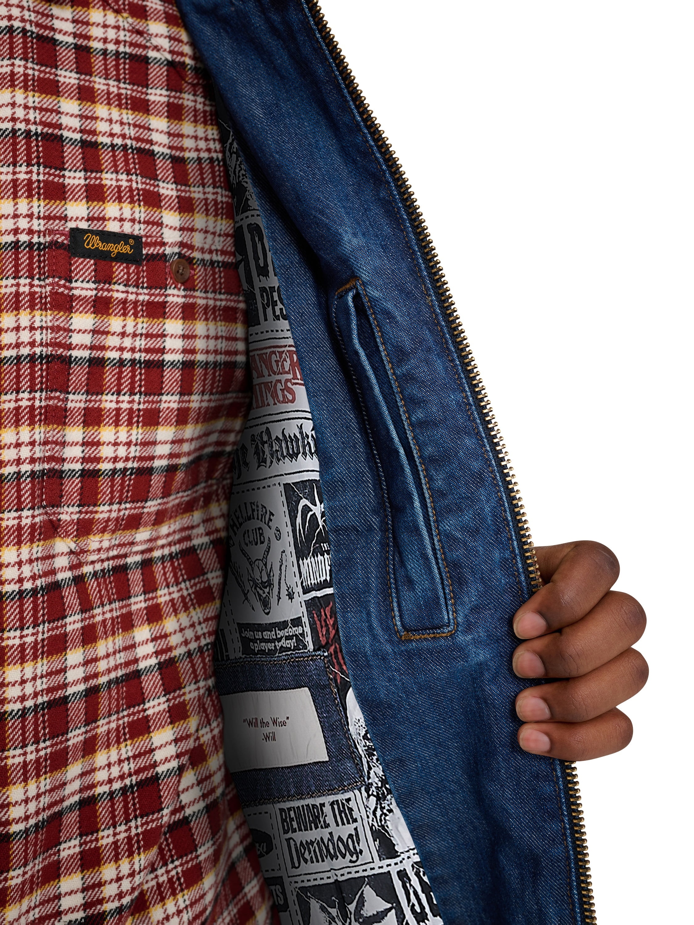 Wrangler® x Stranger Things® Will Jacket - Walmart Business Supplies