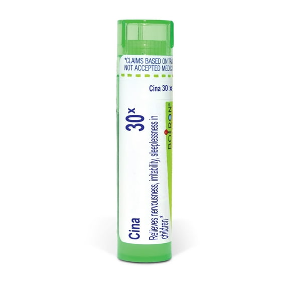 Boiron Cina 30X, Homeopathic Medicine for Nervousness, Irritability, Sleeplessness In Children, 80 Pellets