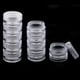 thumbnail image 4 of Contenedores de almacenamiento transparentes de 2 x 5 pulgadas con tapa de rosca, caja de exhibición para joyería artesanal 77x27mm, 4 of 8