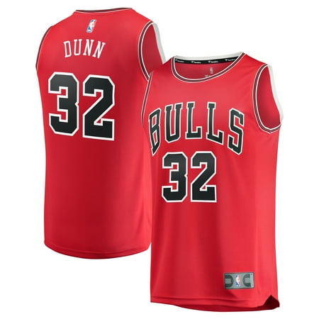Chicago Bulls Jersey Christmas Chicago Bulls Kris Dunn Fanatics Branded Youth Fast Break Player Jersey - Icon Edition - Red ()