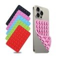 thumbnail image 3 of Soporte Celular Ventosa Rectangular Silicona Doble Cara Blanco, 3 of 3