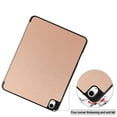 thumbnail image 5 of SaniMore for Apple iPad Air 13 (2024) Case, Auto Sleep/Wake, PU Leather Case with Tri-Fold Kickstand & Pencil Holder Shockproof Protective Cover for Women Men, Rosegold, 5 of 9