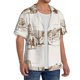 thumbnail image 2 of Balery Western Desert Cowboys Camisa Casual de Manga Corta con Botones para Hombre, Texturizada, Estilo Cubano, para Playa, Verano-Large, 2 of 5