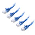 thumbnail image 1 of Cable Ethernet Matters Cat 6, 10 Gbps, paquete de 5, 1,5 m, azul, 1 of 8