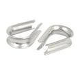thumbnail image 3 of 25 ea Galvanized Wire Rope Thimbles, Heavy Duty 5/16", 3 of 3