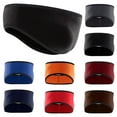 thumbnail image 5 of 1Pcs Headscarf Hair Sweat Women Girls Hair Bands Ear Muffs Headband Ear Warmer Winter Sweatband Running Headband WINE RED, 5 of 8