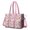 Colorful Princess Pattern, variant on Teacher Tote Bag,Colorful Princess Pattern Teacher Utility Tote Bag,Large Work Tote Bags for Women with Multiple Pockets,Top Zipper Closure,13.8x10.6x6.7 Inch