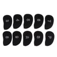 thumbnail image 1 of Paquete Universales de Hierro para Golf, para Putter para golf con Etiquetas de Números Intercambiable Tamaño 15x9cm / 5.9x3.5 Pul Negro DYNWAVEMX Fundas de hierro para el golf, 1 of 8