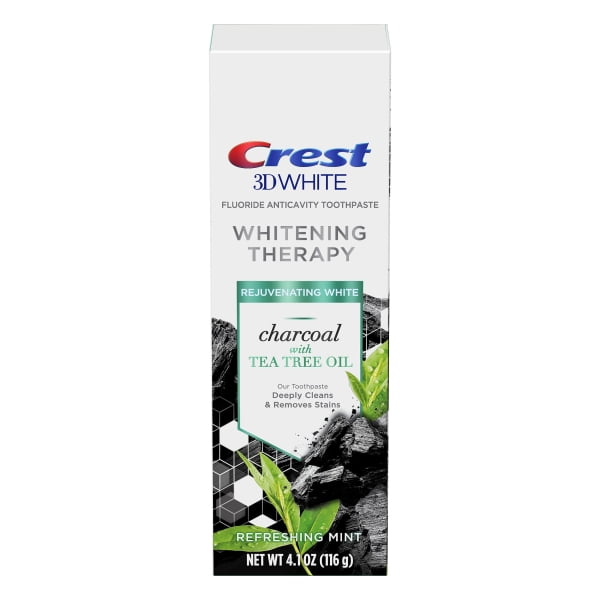 Crest Charcoal 3D White Toothpaste, Whitening Therapy ...